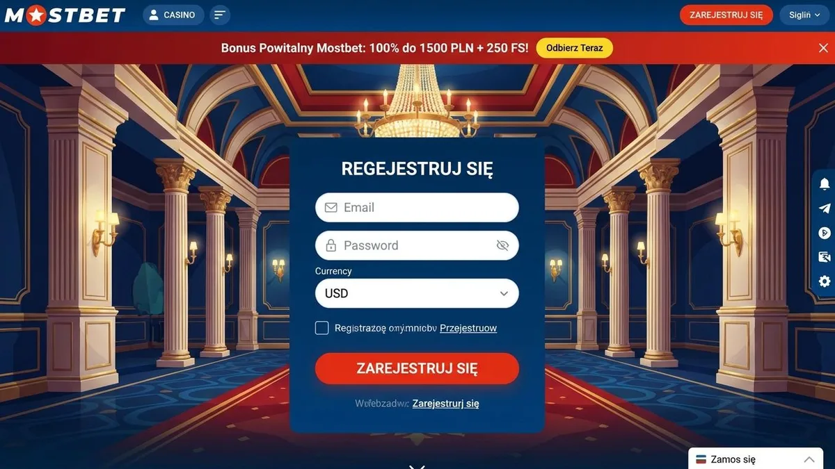 Rejestracja z bonusem